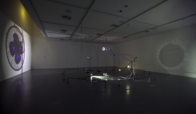 14.우메다 테츠야, 공간 후에, 2015, 설치
