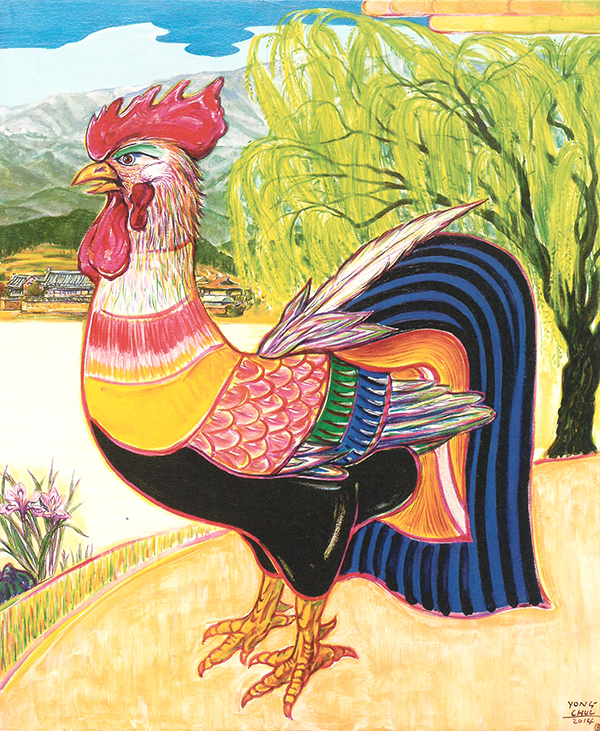 김용철, 강릉.첫봄, 2014, 캔버스에 아크릴, 72.7x60.6cm (each) 우