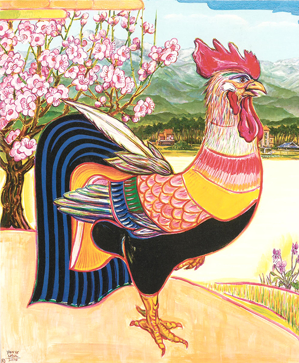 김용철, 강릉.첫봄, 2014, 캔버스에 아크릴, 72.7x60.6cm (each) 좌